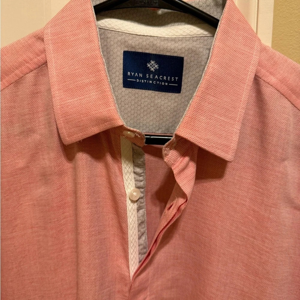 Ryan Seacrest Distinction Long Sleeve Men’s Shirt Size M - Picture 2 of 9